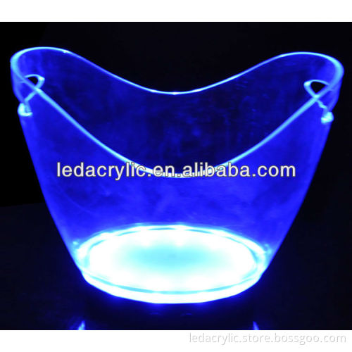 led beer ice bucket